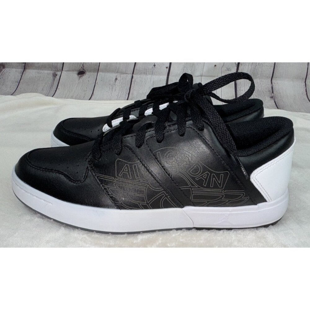NEW NIKE AIR JORDAN NU Retro 1G FZ4153-003 Black/White Men Golf Shoes BYU Size 7 - Picture 2 of 9